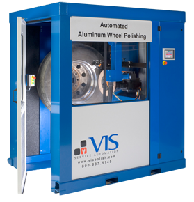 VIS-Polish automated wheel polishing system